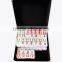 Double 12 Digit Plastic Dominoes In Aluminum Box For Sale