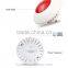 low price mushroom-shape two way power 110db sound wireless flashing light siren for alarm system