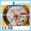 integrated temperature gauge and pressure gauge