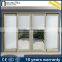adjustable aluminum frame double glazed shutter door