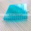 bronze twin wall Bayer material hollow polycarbonate panel building material for wall walkways awning