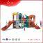 indoor kids plastic play set slide and swing