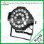 Latest and lowest price colorful disco solar 24 pcs 10W RGBW 4in1 LED Par Light