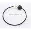 Women's accessories wholesale open black pearl collar necklace