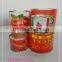high concentrated tomato sauce,bright red,manufacturer