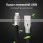 New type of Zinc Alloy USB cable for smart phone charge