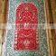New China Muslim prayer rug mat with lower price