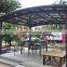 2016 Hot Sale Durable Double M carport with Polycarbonate sheet Roofing