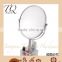 Factory wholesale two side round arcylic makeup mirror