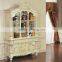 Classic french antique study room furniture-High End Wooden Executive bookcase