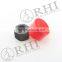 PVC thread End cap/screw end Cap/ ROHS Steel tubing End Caps