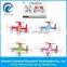 Cute 2.4g 4ch 6 axis gyro 3D flips palm size micro pocket rc drone helicopter quadcopter with light