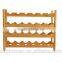 New product Chinese bamboo antique wine rack ,Funny DIY bamboo wine rack