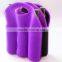 6 Pack Neoprene Beer Wine Bottle Cooler Holder Cozy