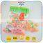 Hot Sale Fruity Double Colored Sugar Coated Gummy Sweet Soft Candy
