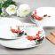 Fashion square dinner set/square porcelain and ceramic dinner set