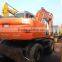 Used Hitachi EX130W Wheel Excavator 2009 year Japan made