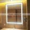 modern hotel resist steam mirror in bathroom , mirror directly sold by factory