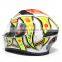 2016 new design full face motorcycle helmet ABS material with double visor