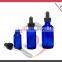 30ml Cobalt Blue Cosmetic Glass Bottles for Essential Oil