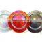 13 inch decorative Charger Plate in silver Color Painted with shiny luster conating by Spinning