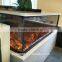 3 sided led electric fireplace insert heater