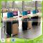 Straight 6 Person Partition Workstation Office Modular Workstation XFS-M3612