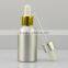 high quality 60ml metal e liquid bottle aluminum child proof dropper bottle