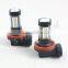 car accessory 16smd led 3528 h8 h9 h10 h11 white 80w 12v driving headlight led fog light bulb