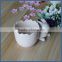 New home & garden decoration ceramic rabbit planter