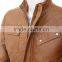 Men Real Sheep Brown Mens Leather Jacket
