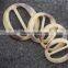 Oval Rings Buckle Type Belts Bags Use Resin buckle and Garment