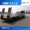 Low Price CIMC Tri-Axle Heavy Duty Equipments Low Bed Semi Trailer Transport By Sinotruck
