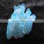 Blue Titanium Coated Crystal Clusters Coated Quartz Crystal Clusters