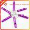 Customized Purple Cheap Laser Logo Aluminum Whistle