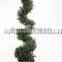 36'' uv resistant artificial boxwood spiral tree