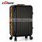 guangzhou Sun Hope Fashion black Aluminum Trolley luggage case With GPS function