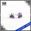 Maquise Cubic Zirconia Flower Shape Drop Earrings Cute Wear Earrings Design for Woman