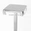 Italian stainless steel kitchen rotatable shelving