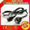 Hot Sell! Europe AC Power cord CEE7/7 to IEC C7 VDE approved