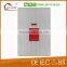 British Standard Stainless Steel 2 Gang 13A MF Switched Socket with neon, Double 13A Wall Socket and Switch