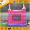 pink birthday cake bouncer,inflatable party bounce house A1114