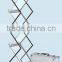 Portable folding A4/A3 magazine rack, PS/wood brochure holder