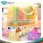 Wholesale best transparent Promotion plastic pvc travel clear ladies plastic bags