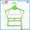 Custom body plastic children clothes hangers