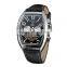 Chinese watch factory custom mens rectangle forsining tourbillon automatic mechanical watch