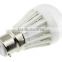 B22 3W 15SMD2835 led bulb 180lm 6000K Cool White Light Globe Bulb (AC 220V)