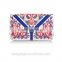 Top quality women evening bags genuine leather embroidery bag
