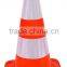 Factory supply Flexible Orange PVC Traffic Cone