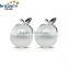 AAA Freshwater Pearl Earring 9-10mm Fashion White Button Pearl Earring